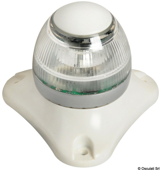 Fanale di via Sphera II 360 bianco corpo bianco